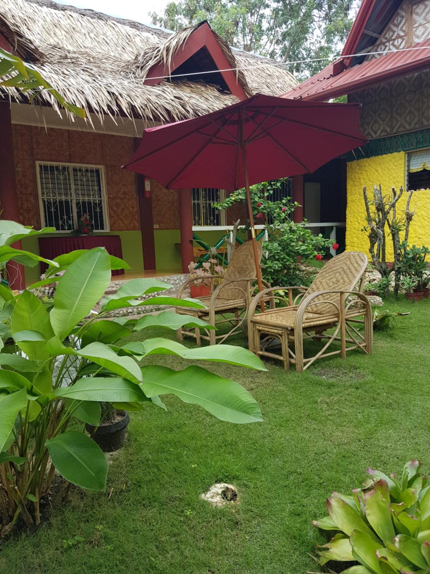Traville Huts Palm Beach Inn Panglao Exterior photo