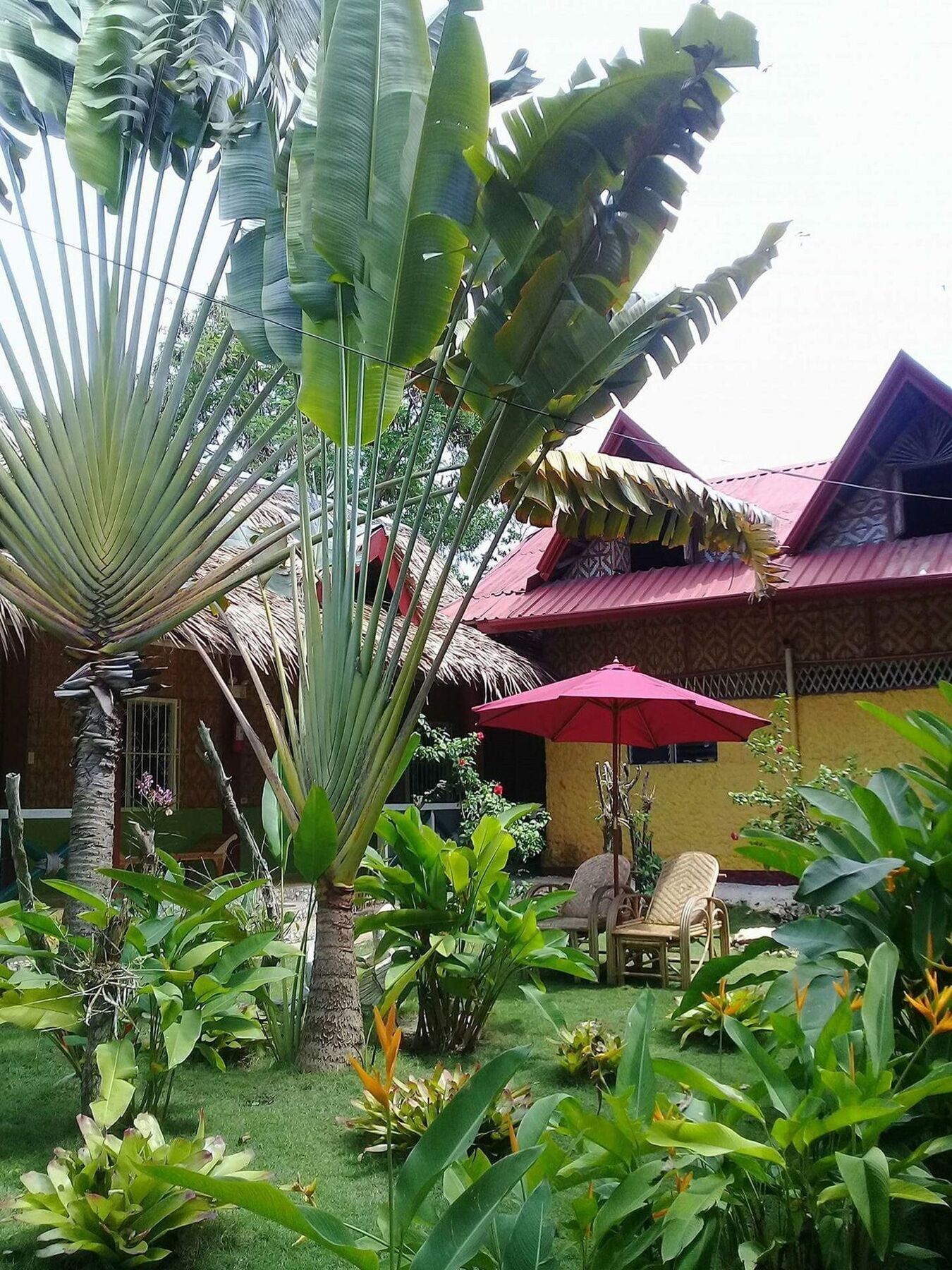Traville Huts Palm Beach Inn Panglao Exterior photo
